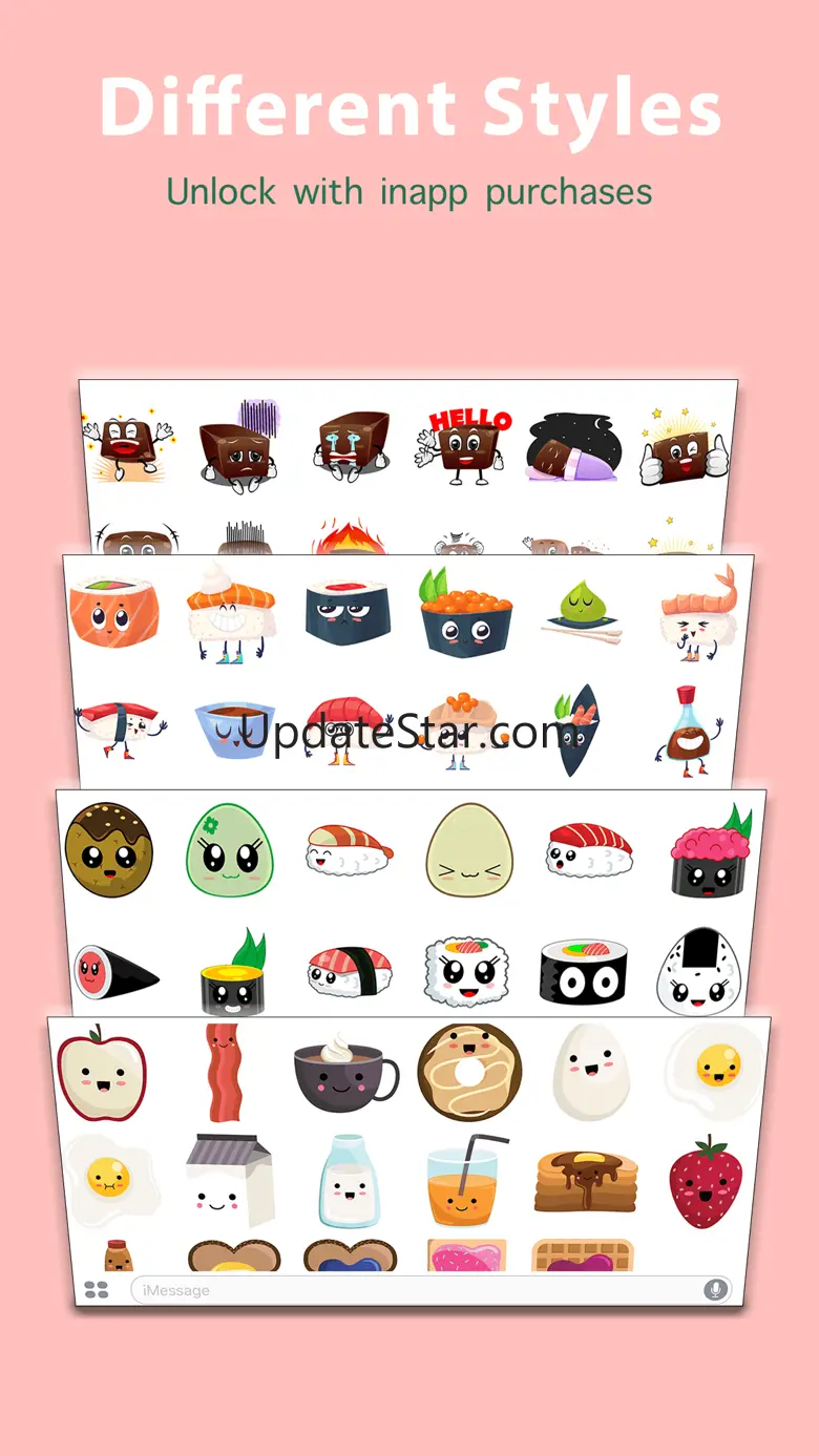 Kawaii Food Sticker 2.0