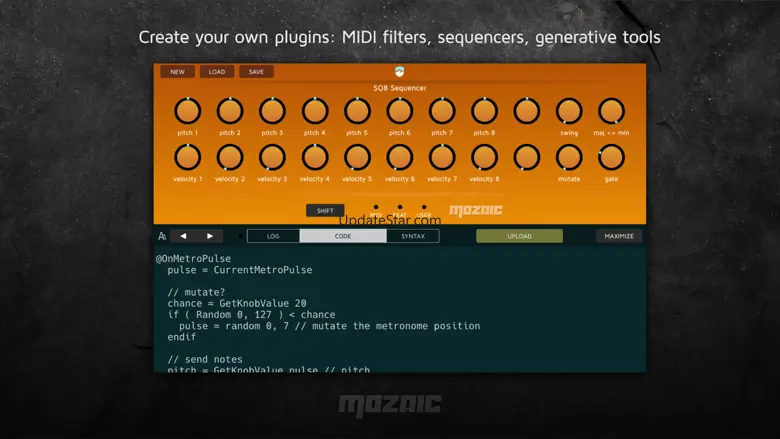 Mozaic Plugin Workshop 1.3.17