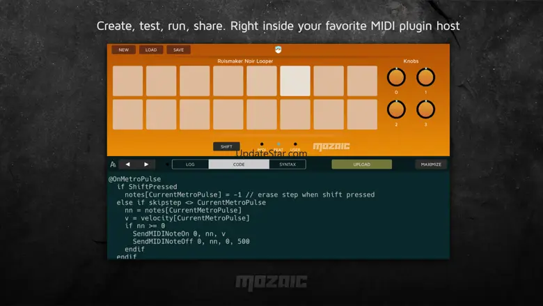 Mozaic Plugin Workshop 1.3.17