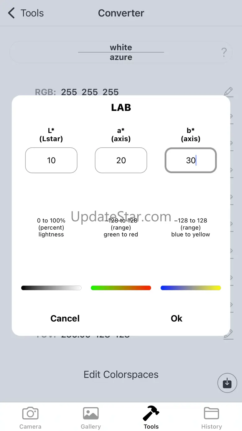 Colorimeter App 14