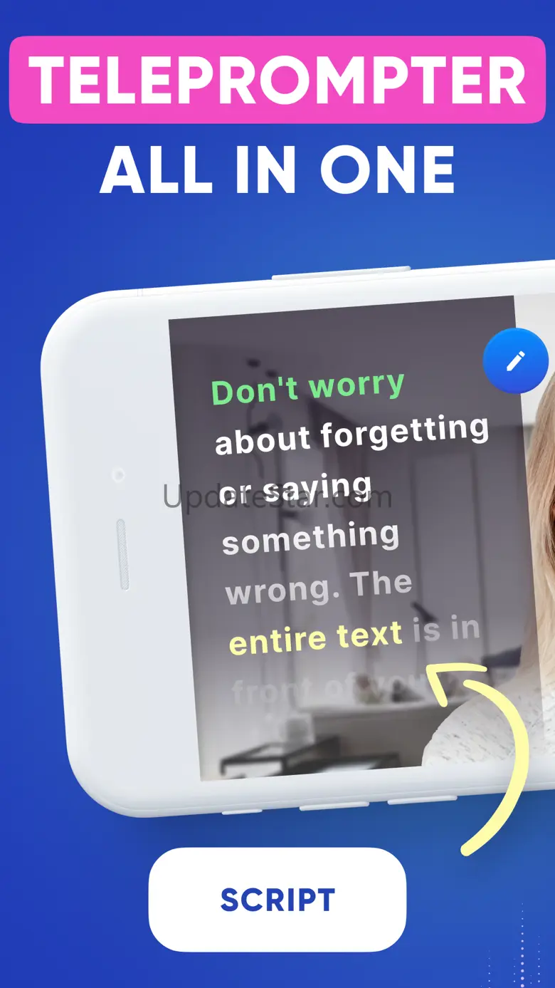 Teleprompter - video script 1.3.7