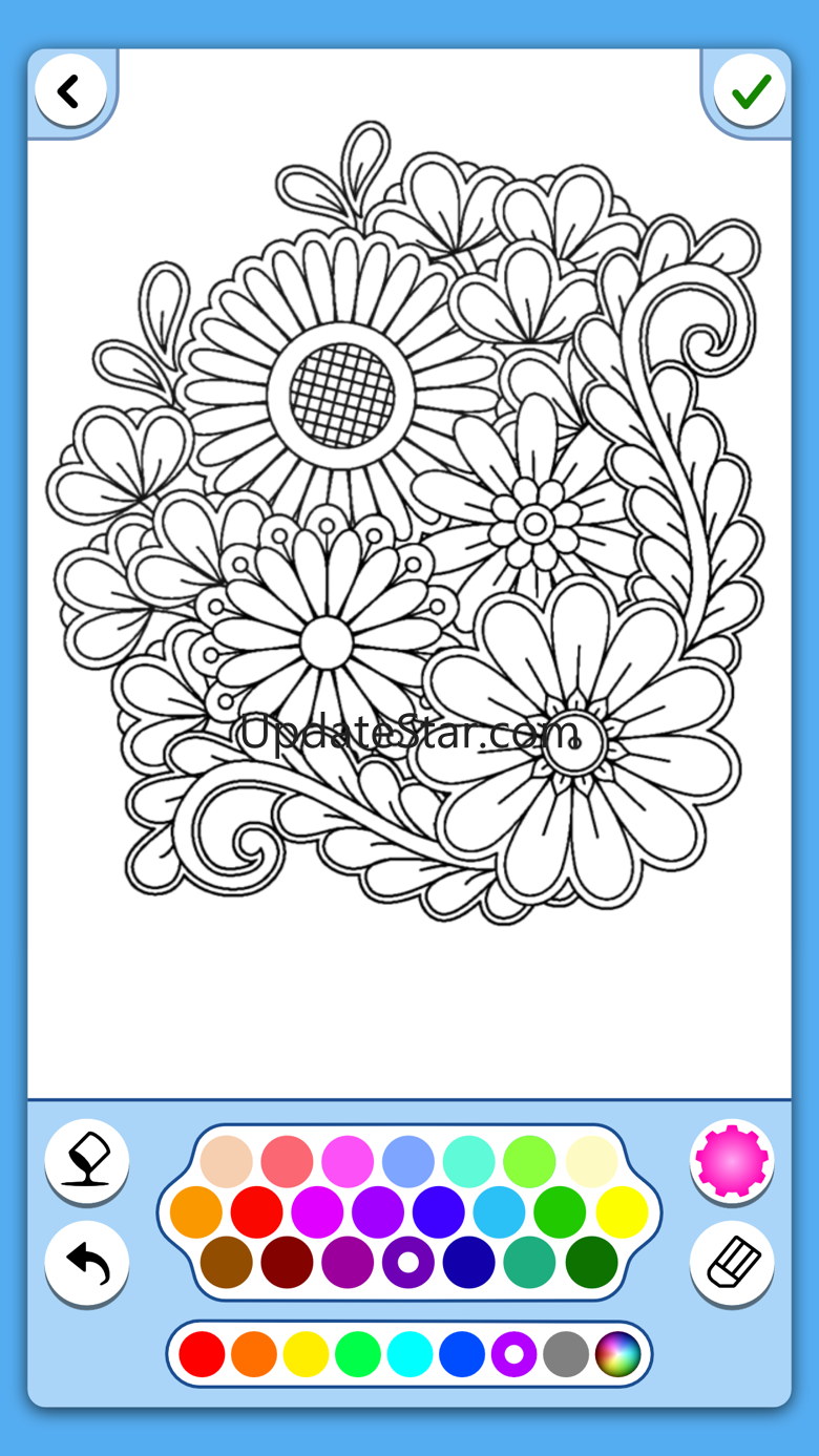 Flower mandala coloringbook 8.7.2