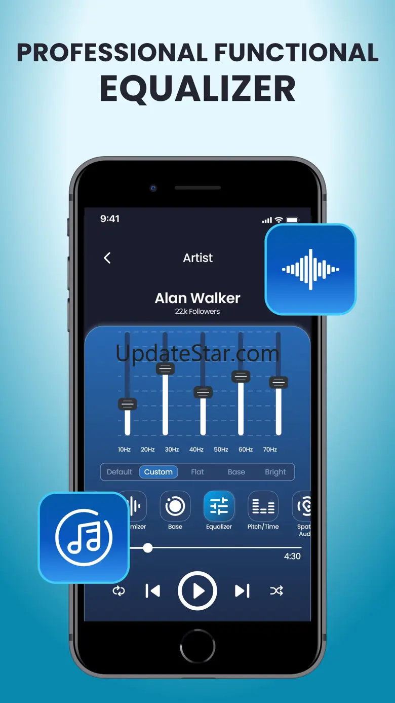 Bass, Volume Booster：Equalizer 2.3