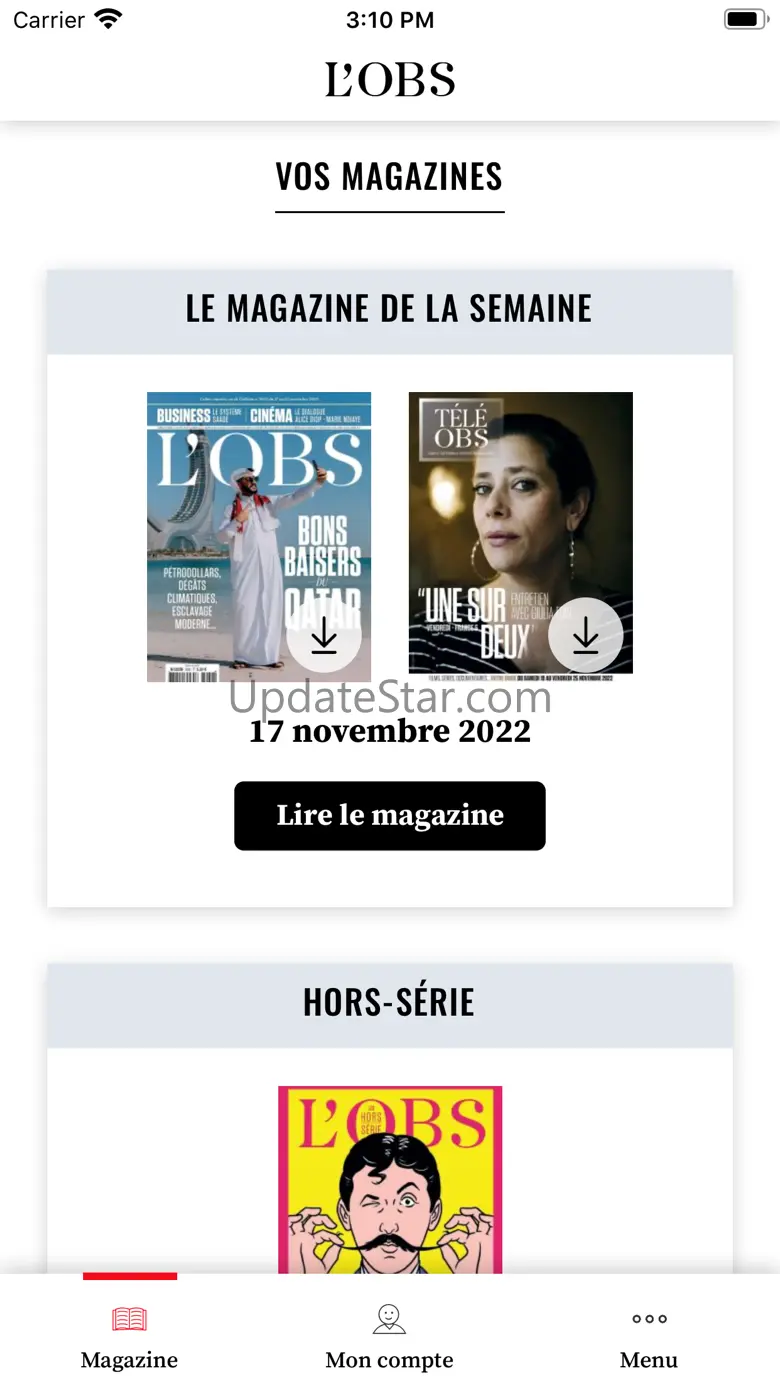 L'Obs, le magazine 4.99.0