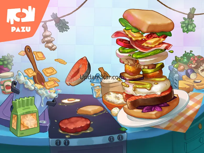 Burger Maker Kids Cooking Game 1.1