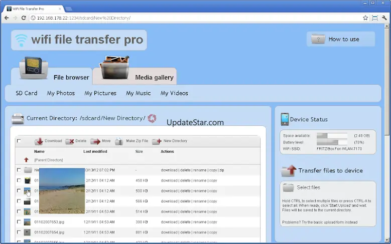 WiFi File Transfer Pro 1.0.9