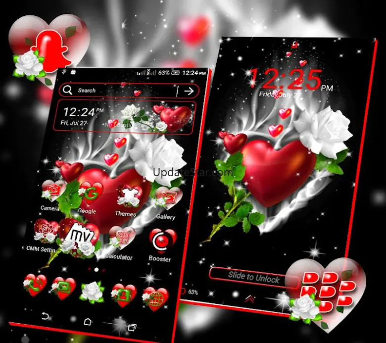 Love Heart Launcher Theme 5.0