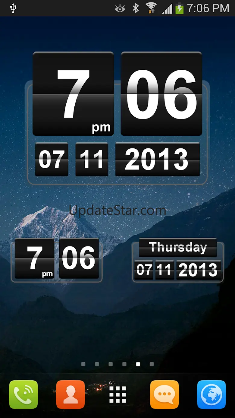 Retro Clock Widget 3.0.4