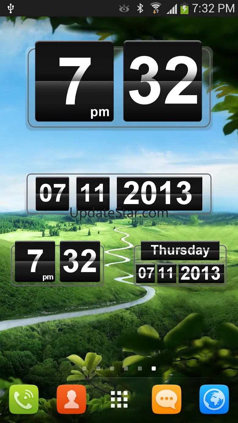 Retro Clock Widget 3.0.4
