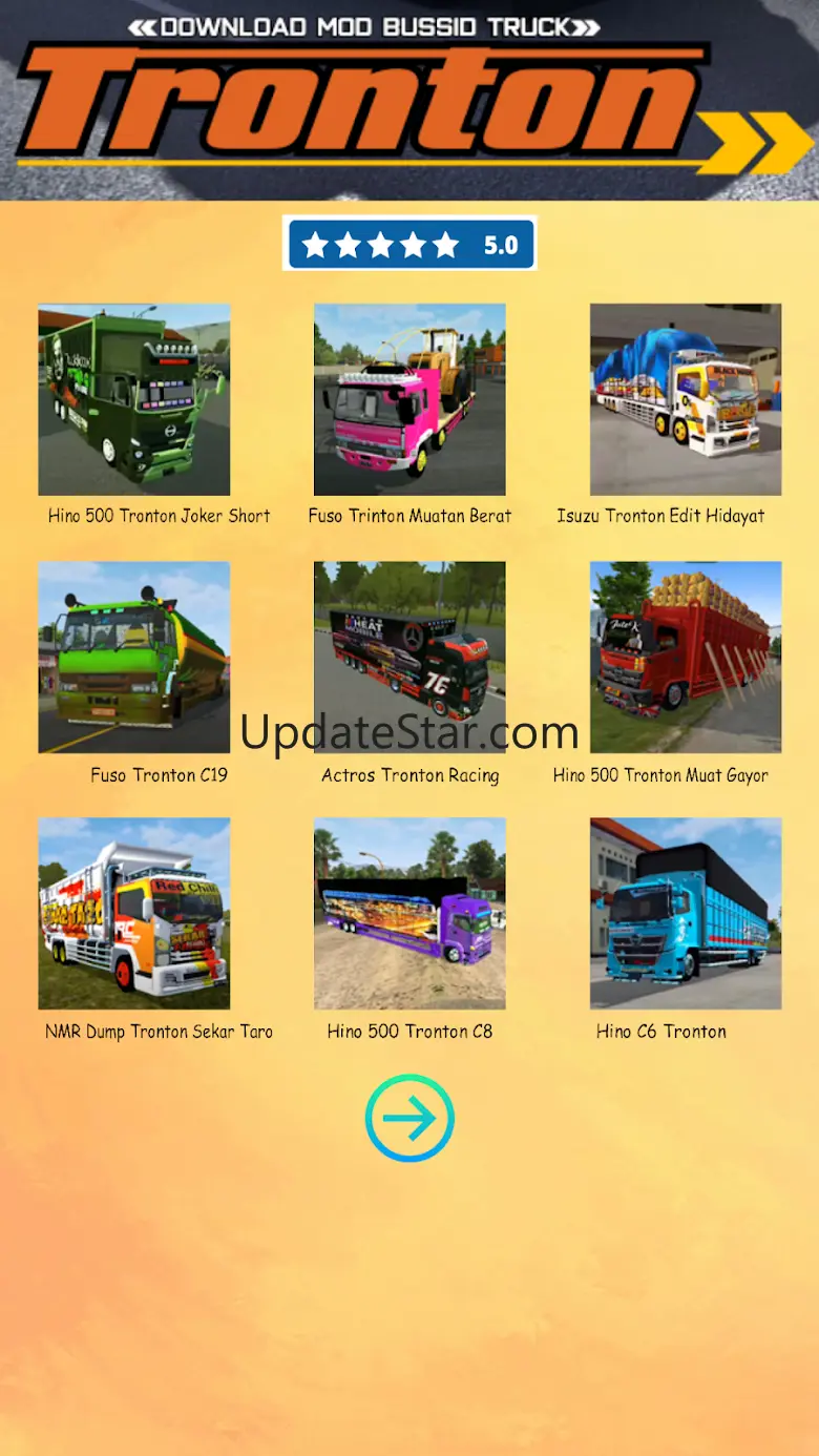 Mod Bussid Truk Tronton 1.3