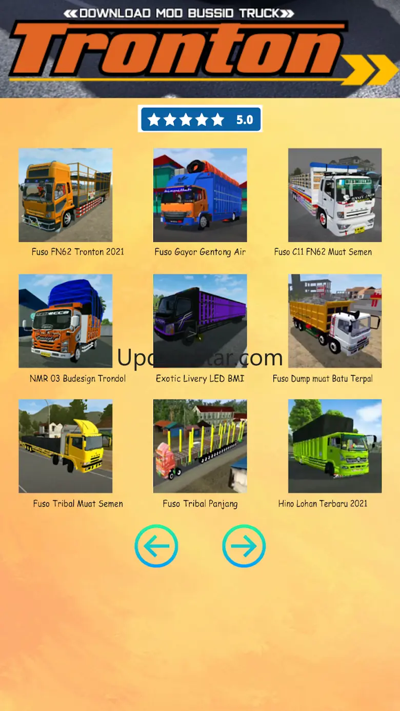 Mod Bussid Truk Tronton 1.3