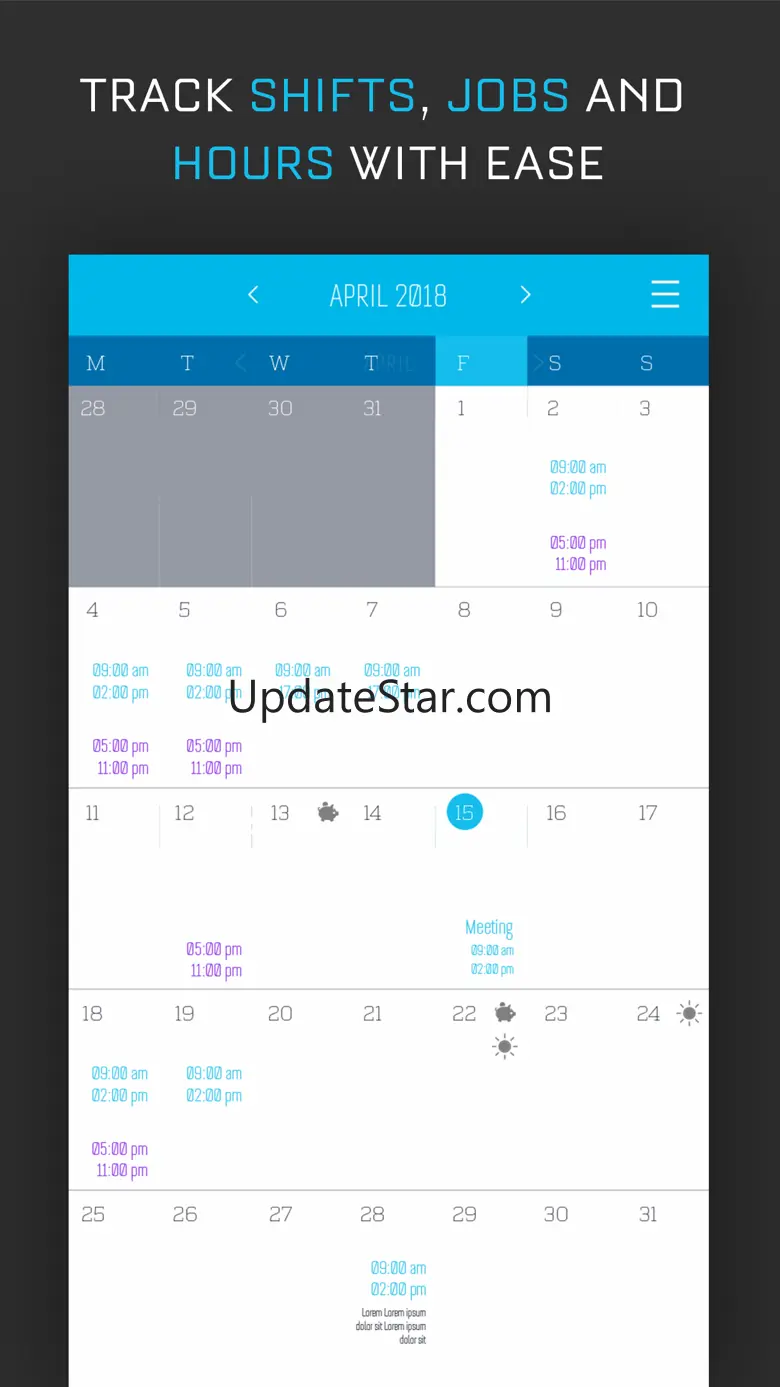 Hours Tracker: Work Scheduling 1.2