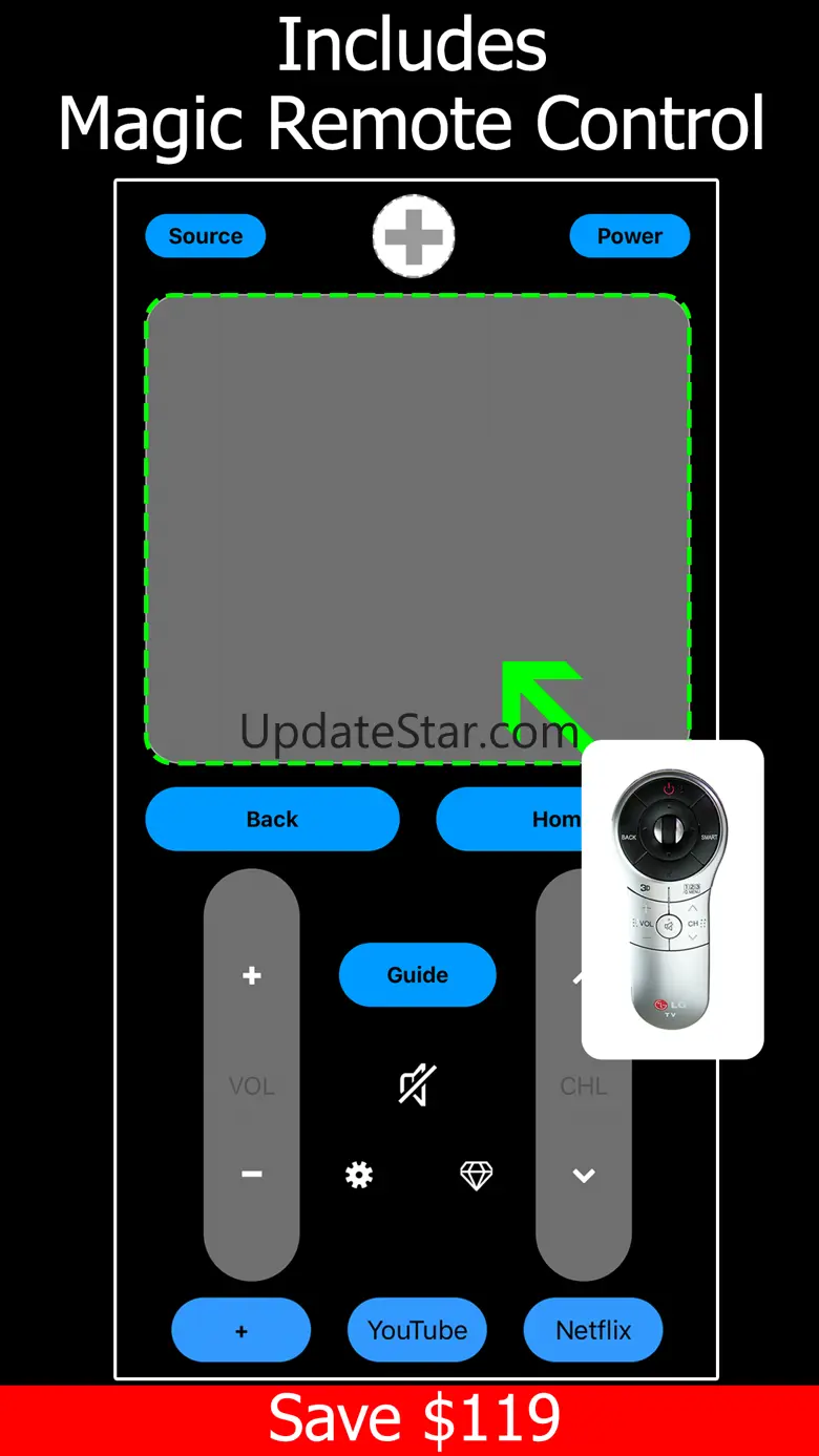 Remote TV for LG Smart 1.01
