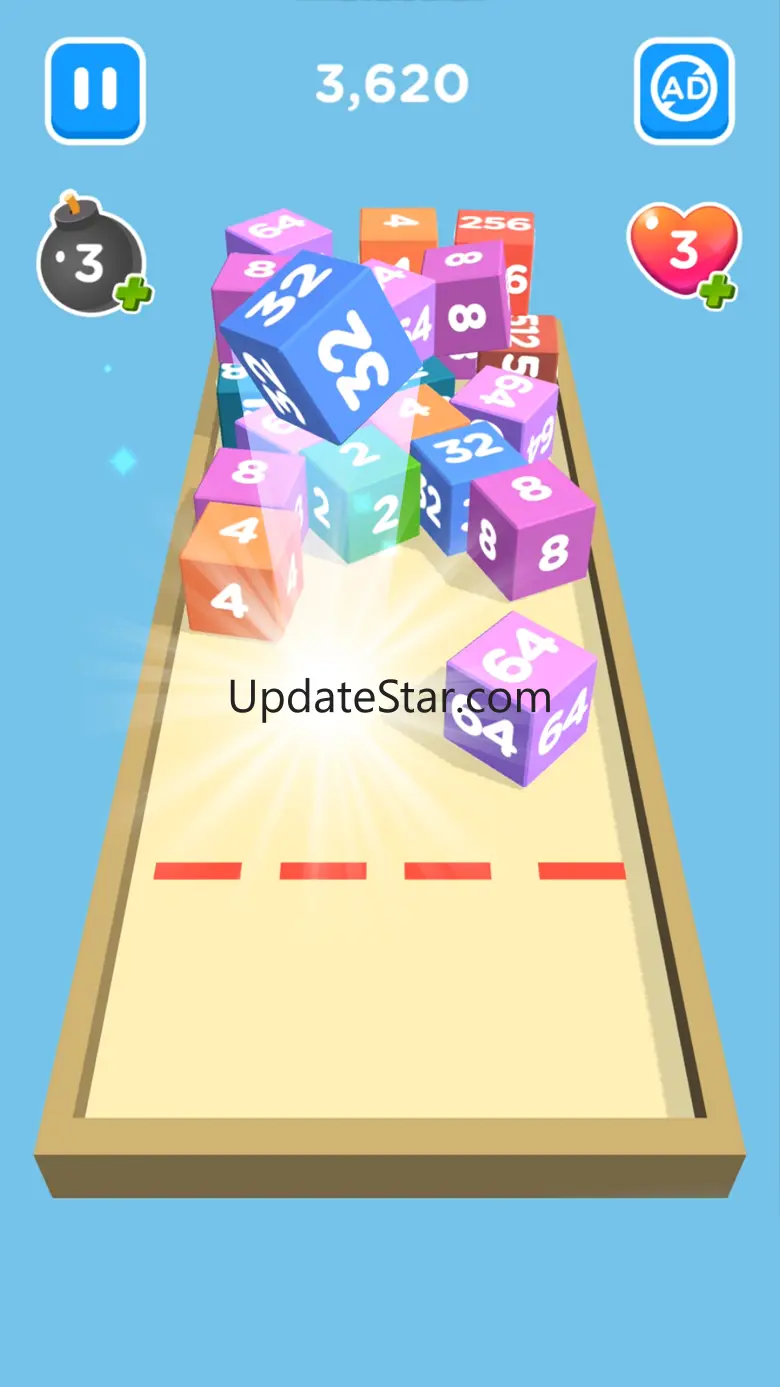 2048 Chain Cube 3D: Merge Game 0.1.2