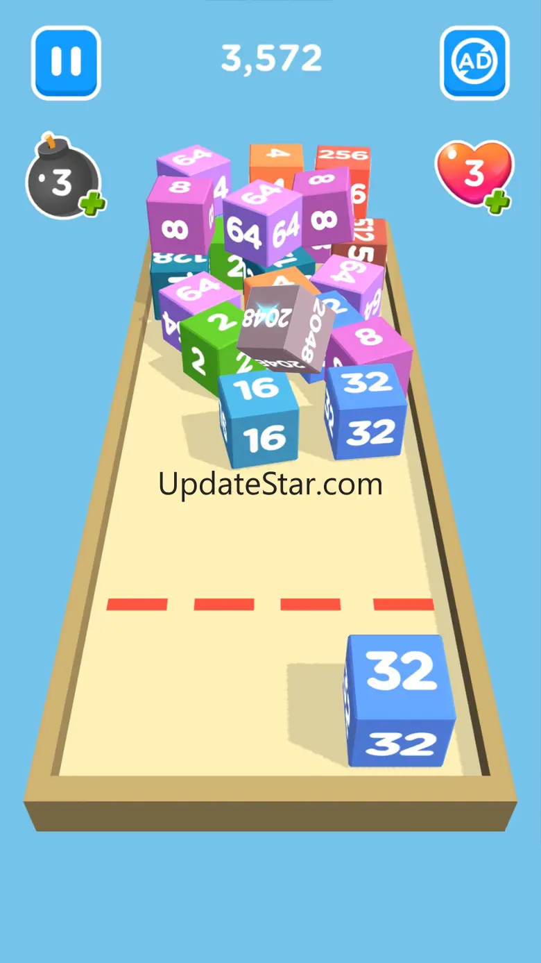 2048 Chain Cube 3D: Merge Game 0.1.2