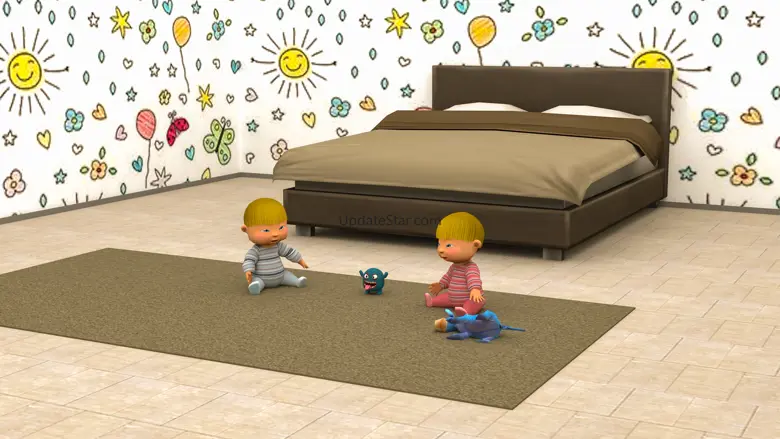 Newborn Mother Twin's Baby Sim 1.6
