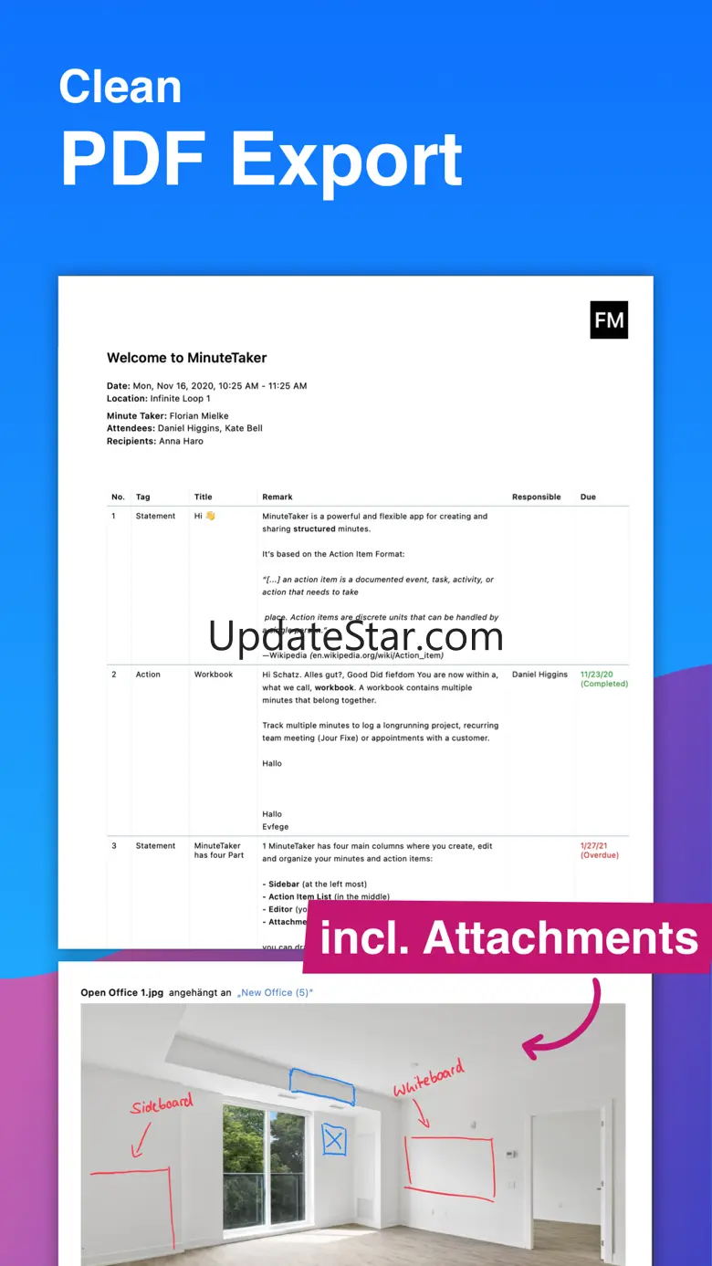 MinuteTaker - Meeting Notes 3.9.4