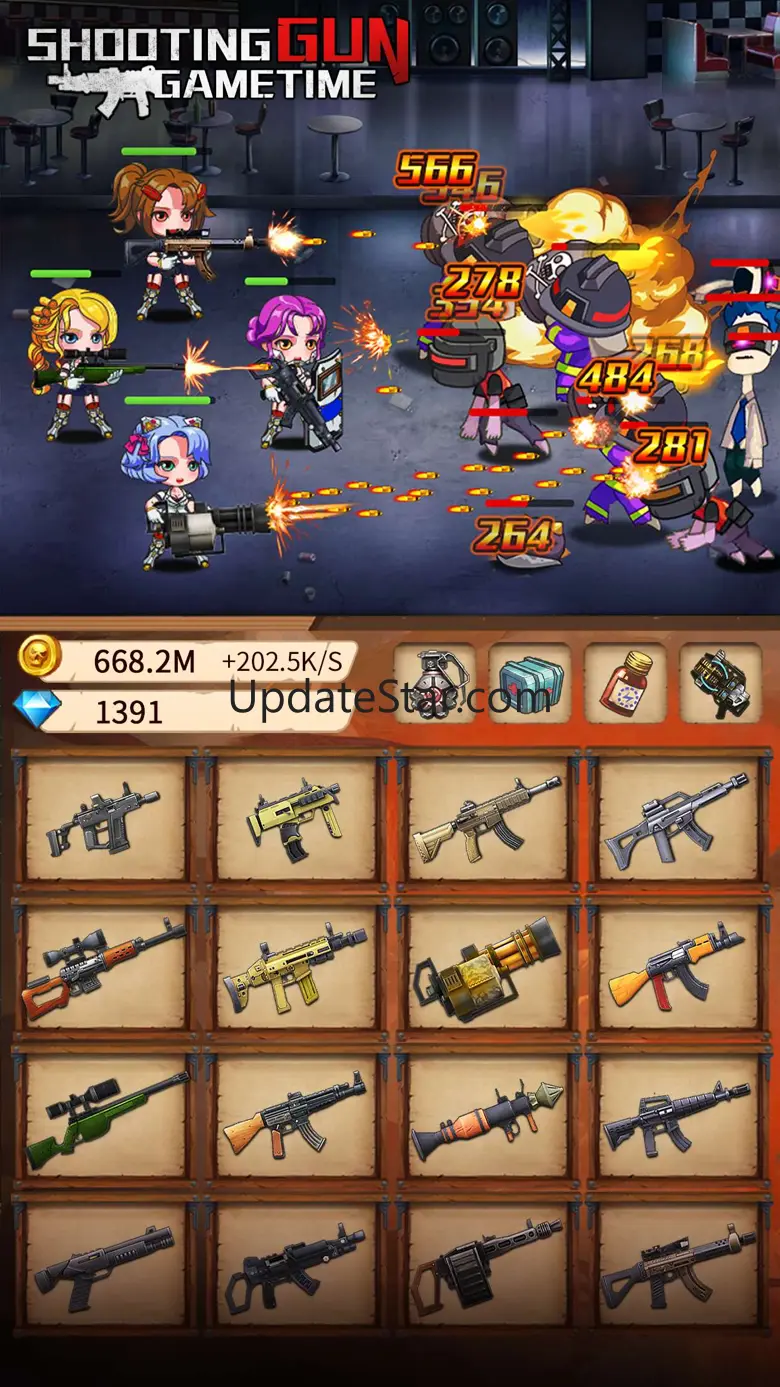 shooting gun gametime- idle 1.1.2