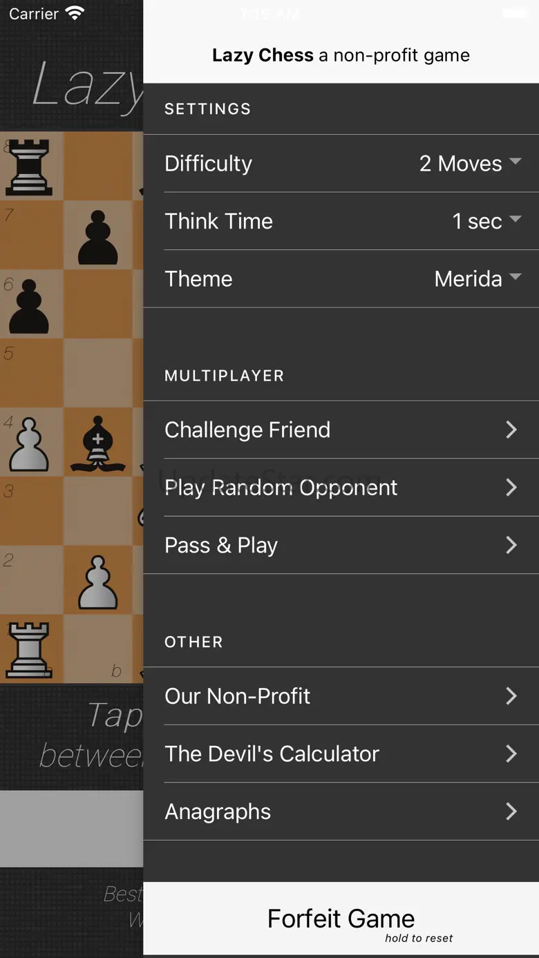 Lazy Chess 1.6