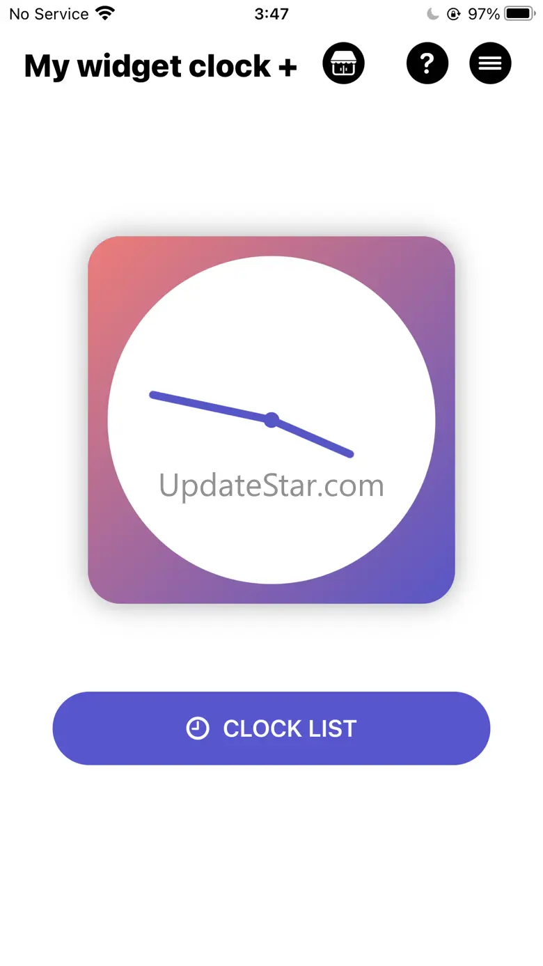 My widget clock + 2.4.0
