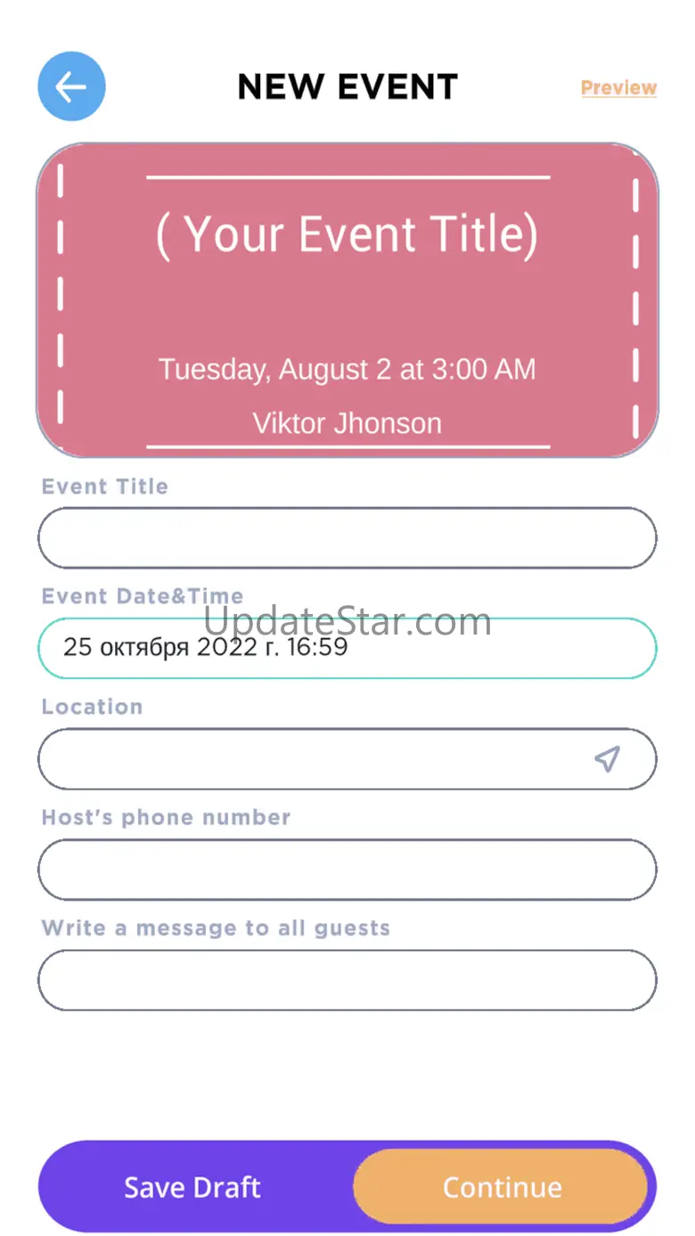 Invitation Maker & Party Flyer 1.0