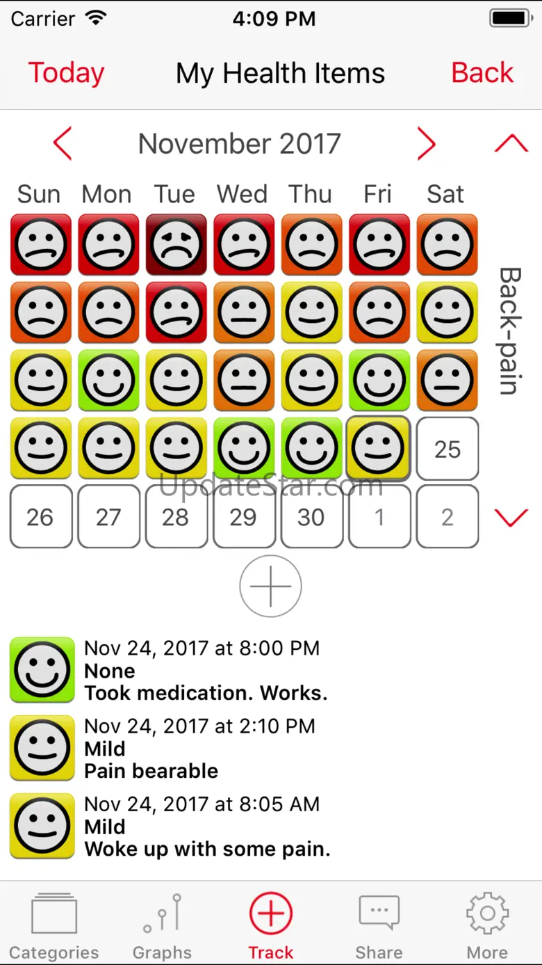Symptom Tracker by TracknShare 7.5.0