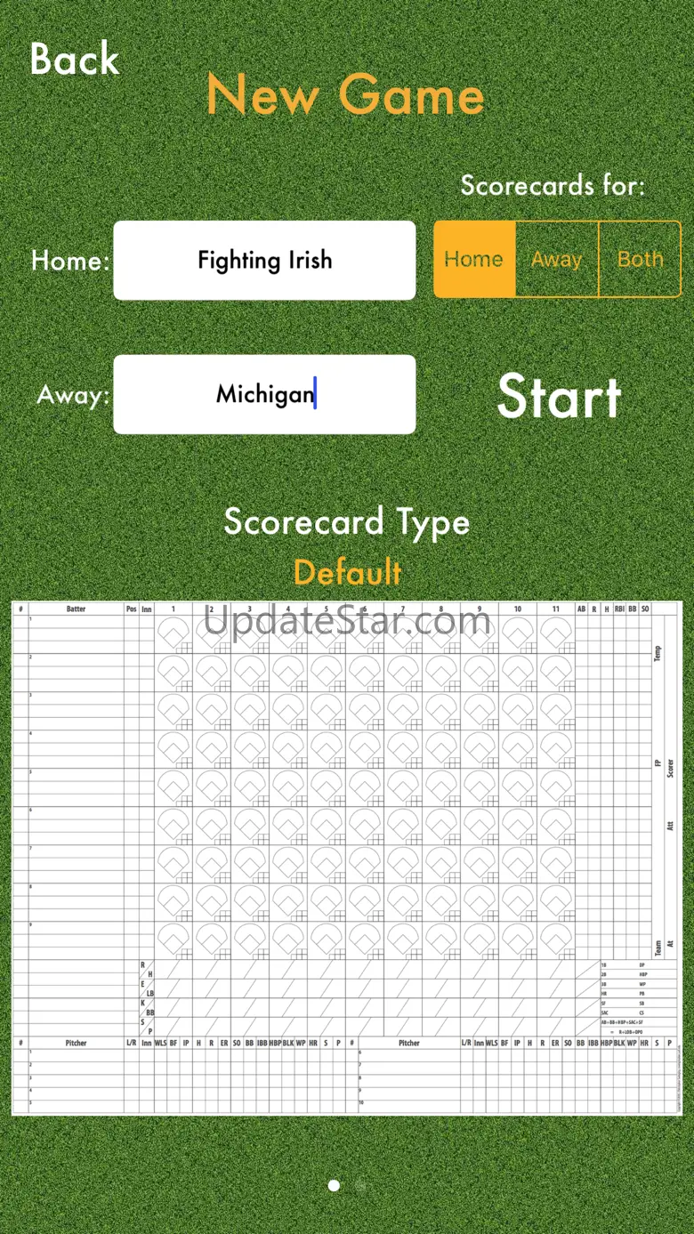 PenScore : Baseball Scorecard / Scorekeeping 2.0