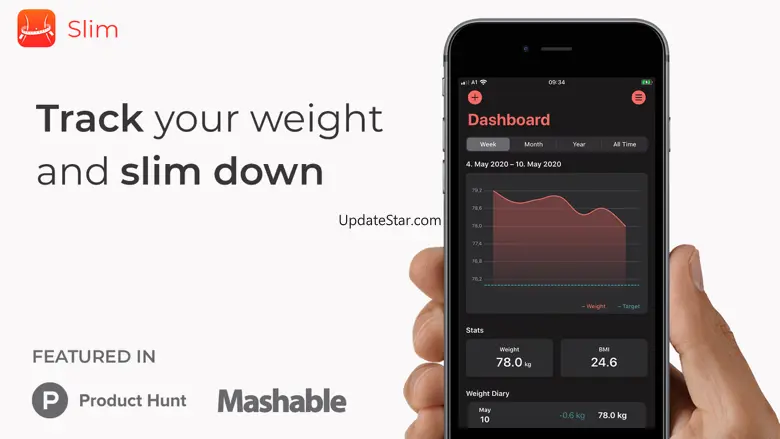 Slim - weight and BMI tracker 4.0