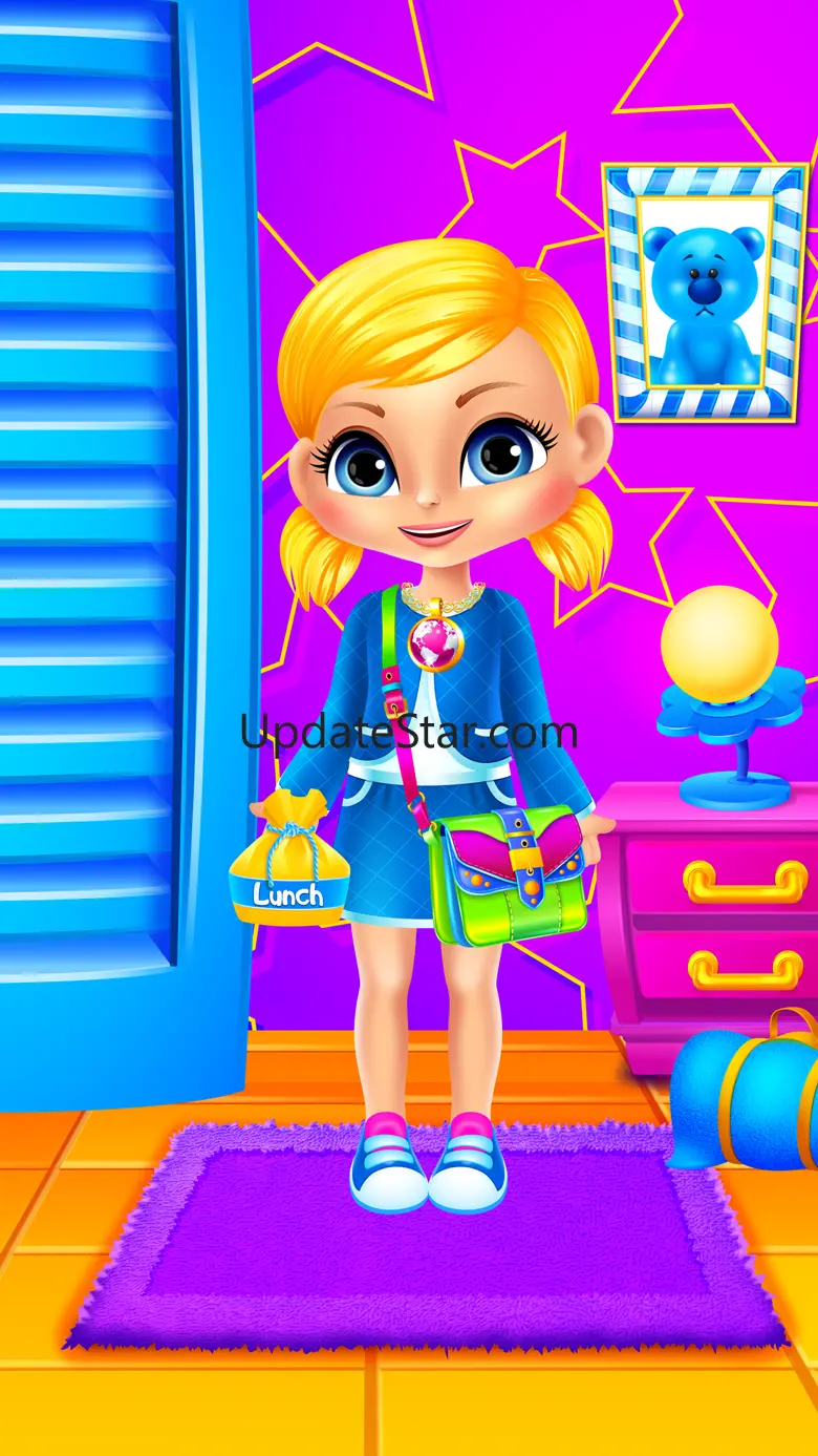 Mia goes to School - Preschool Salon & Kids Games 1.7