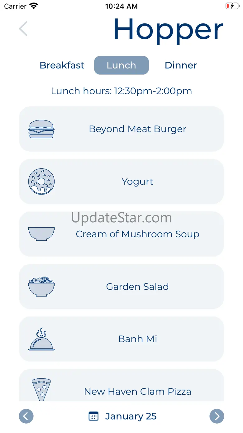 Yale Menus 4.0.3