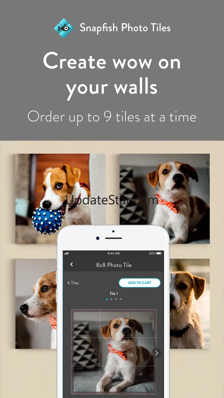 Snapfish Photo Tile Wall Decor 1.8