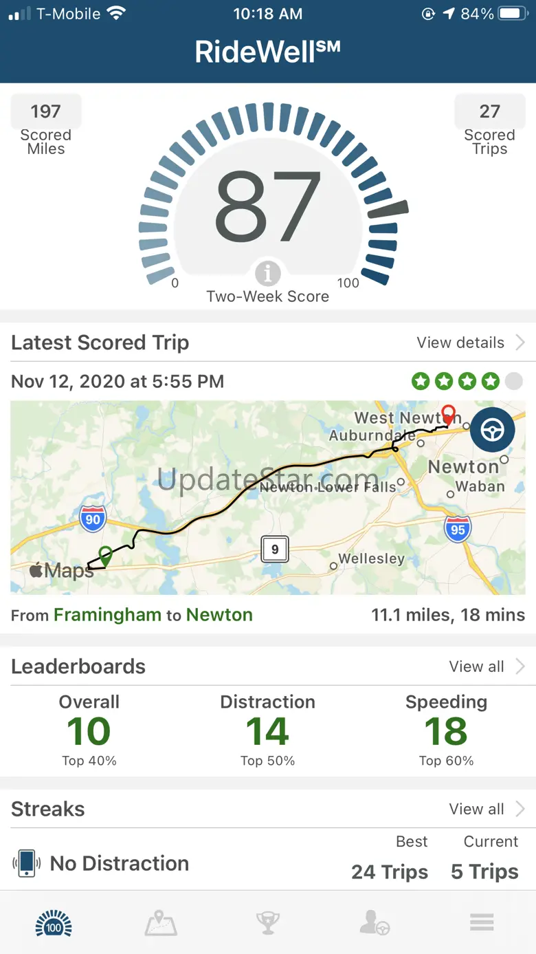 RideWell℠ 1.1.0