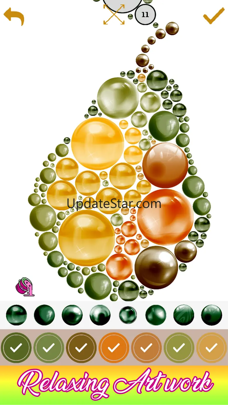 Magnetic Balls Color by Number 1.3
