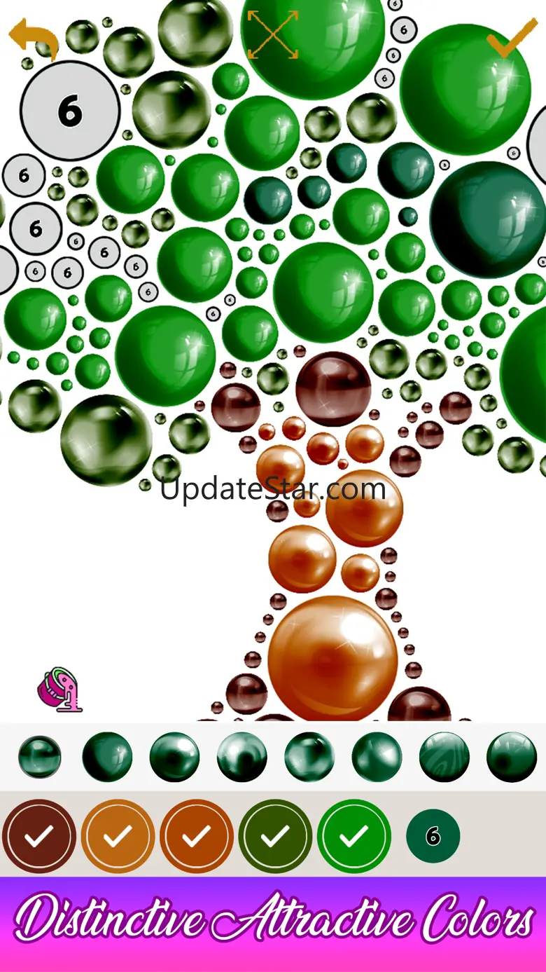 Magnetic Balls Color by Number 1.3