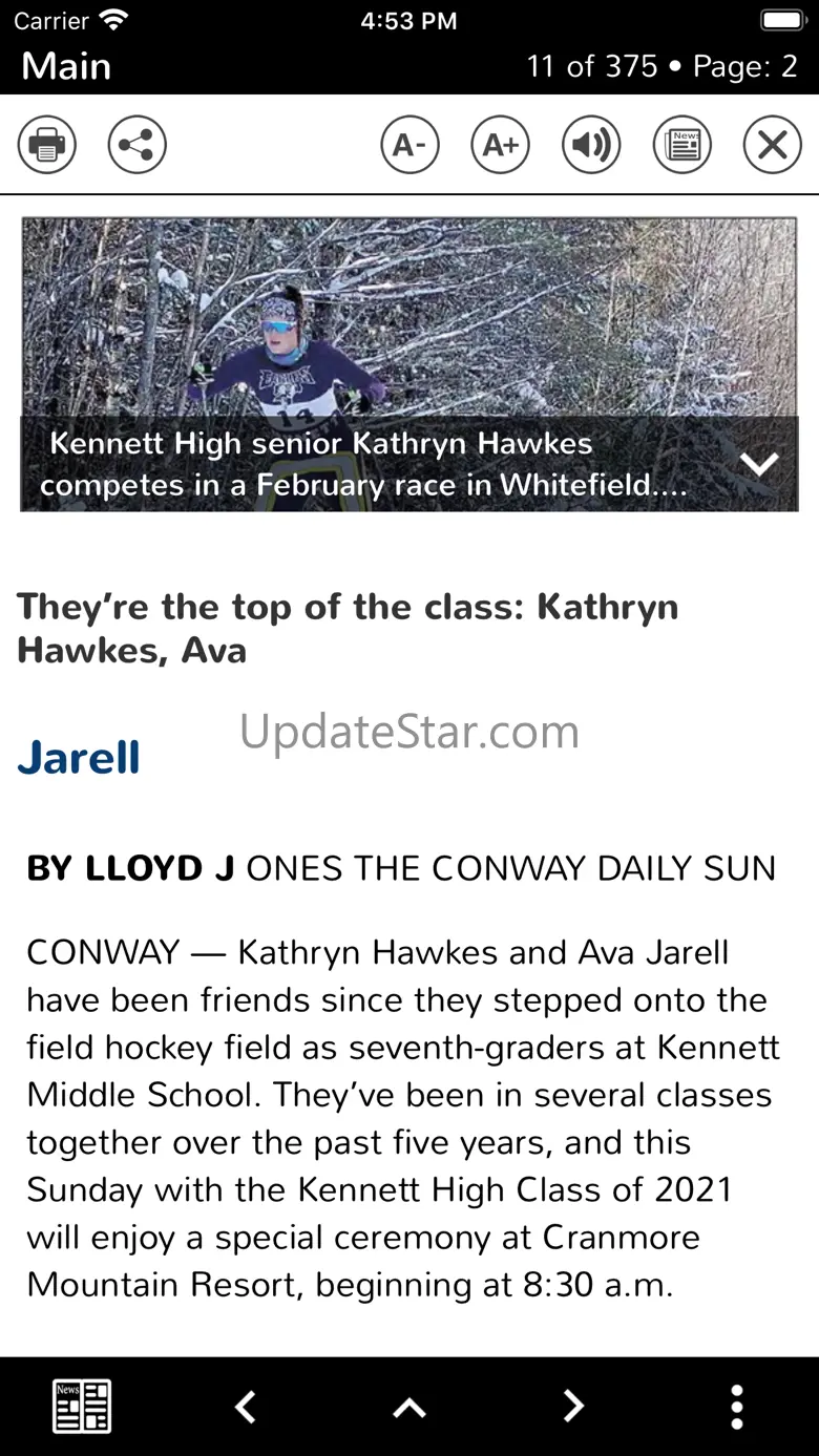 The Conway Daily Sun Replica 3.17.04