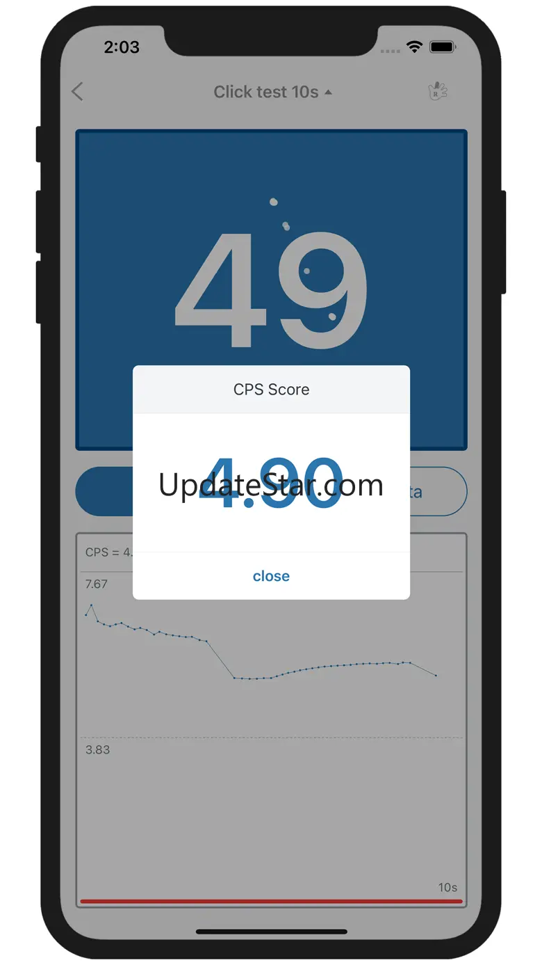 CPS Test - clicks per second 1.0.3