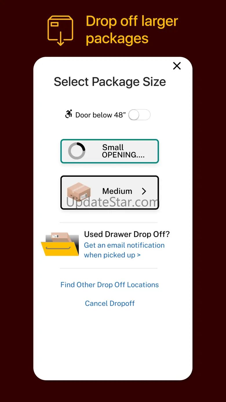 UPS Drop Box 1.1.7