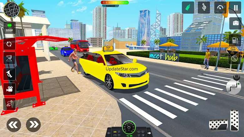Taxi Cab Car driving school 3d 1.2.4