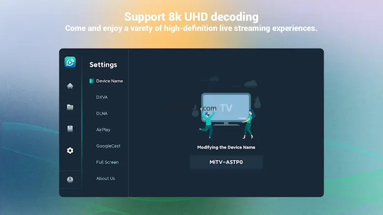 Mirrcast TV Receiver - Airplay 2.4.4