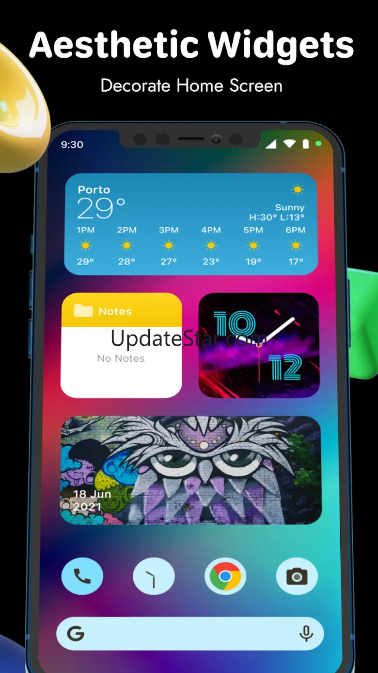 Widgets OS17 - Laka Widgets 1.1.7