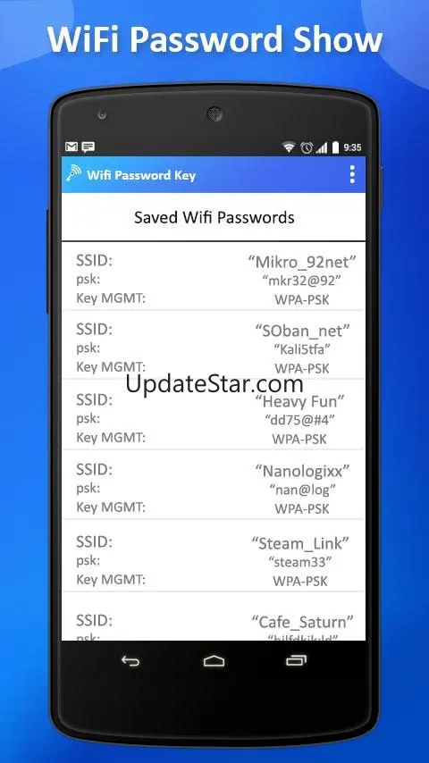 Wifi password Show: Key View 2.1.9
