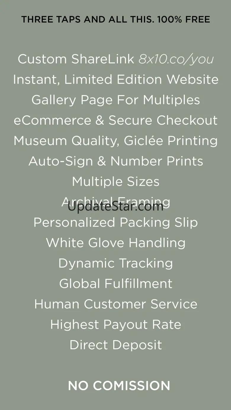 8x10: Sell Limited Edition Art 1.3.9