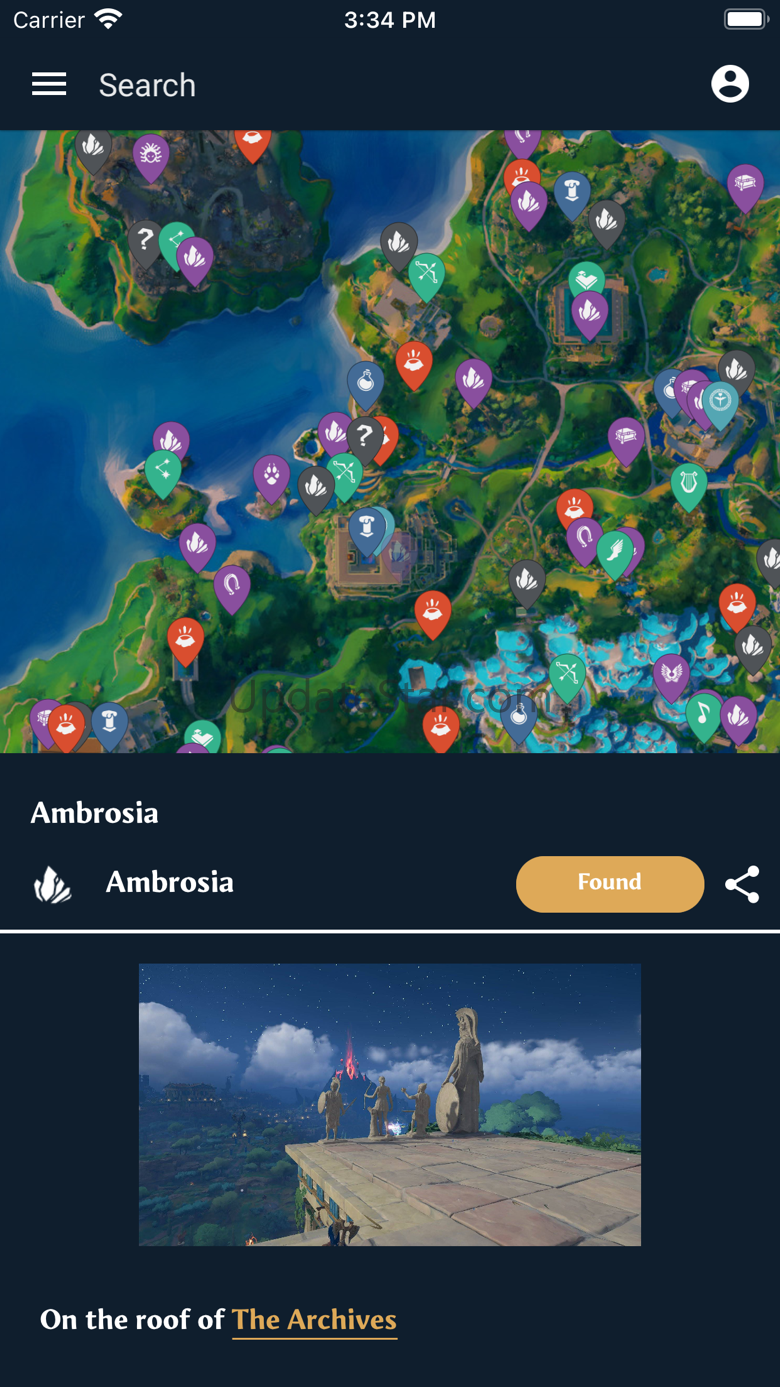MapGenie: Fenyx Rising Map 1.8.2