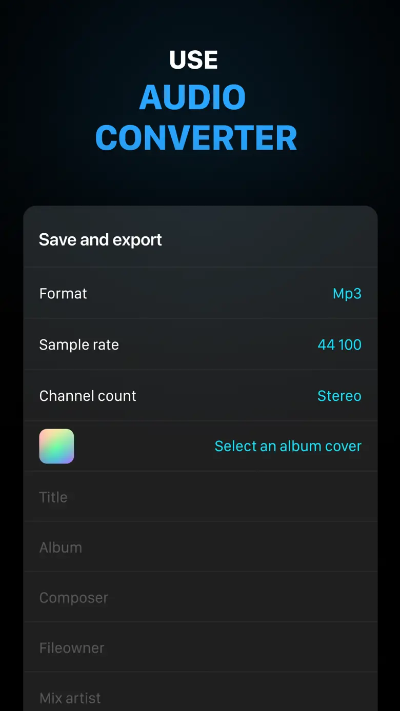Audio One: Music, Audio Editor 1.15.0