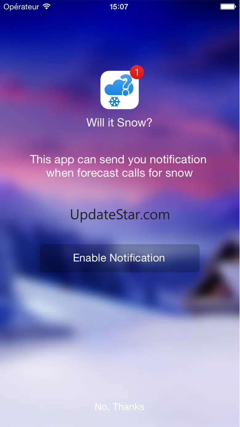 Will it Snow? PRO Notification 1.2.9