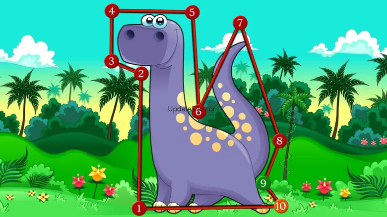 Dino Dot Connect dots for kids 2.1.0