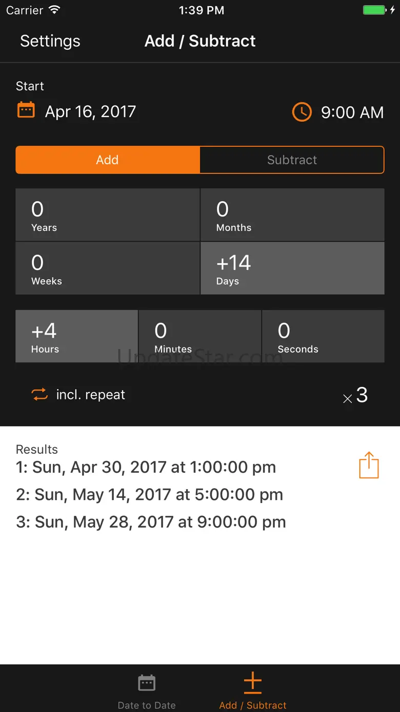 Time & Date Calculator 1.1.0