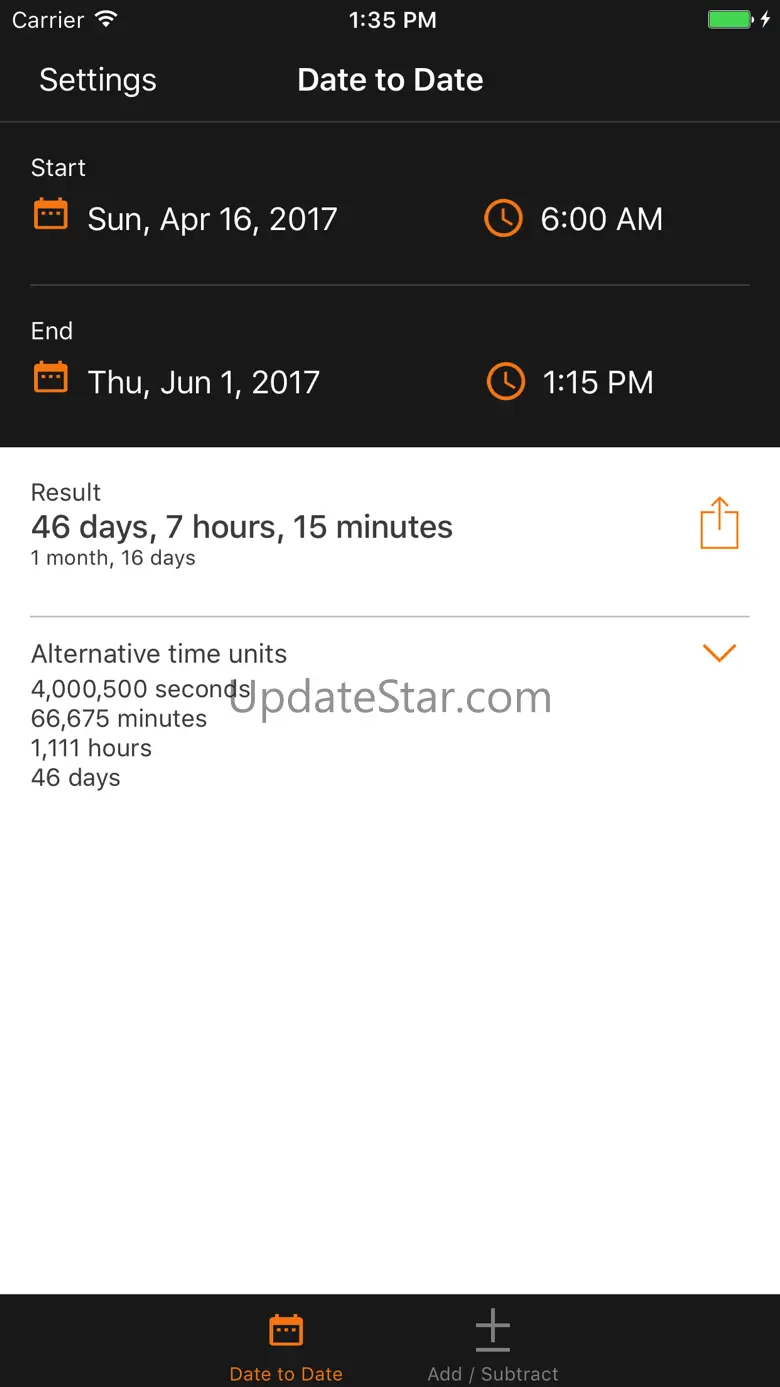 Time & Date Calculator 1.1.0