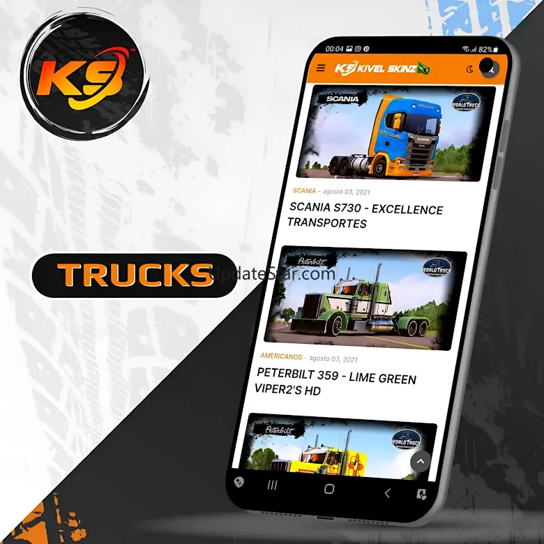 Skins World Truck Driving : ks 11.8