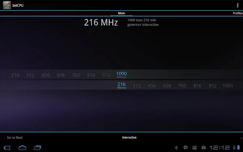 SetCPU for Root Users 3.1.4
